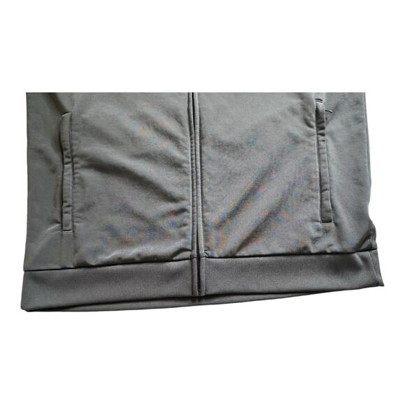 Adidas Essentials Warm-Up 3-Stripes Track‎ Jacket Mens Large Gray Running Gym - Picture 8 of 16